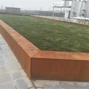 东安耐候钢花池围边
